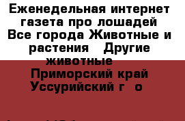 Еженедельная интернет - газета про лошадей - Все города Животные и растения » Другие животные   . Приморский край,Уссурийский г. о. 